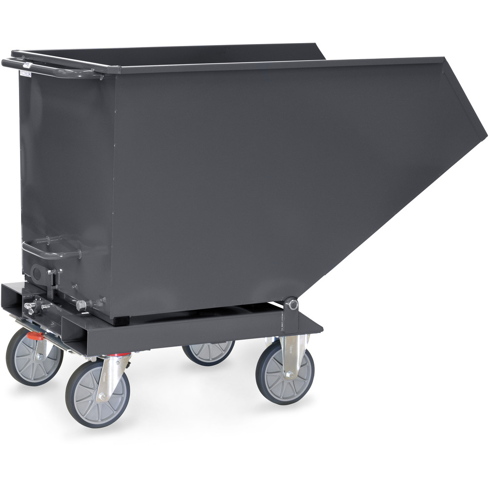 Fetra Muldenkipper 4703-7016 600 Liter 750 kg anthrazitgrau RAL 7016