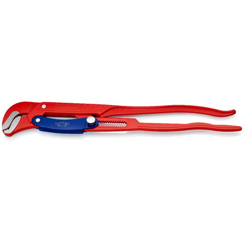 Knipex Rohrzange S-Maul mit Schnelleinstellung 83 60 020 560mm rot pulverbeschichtet