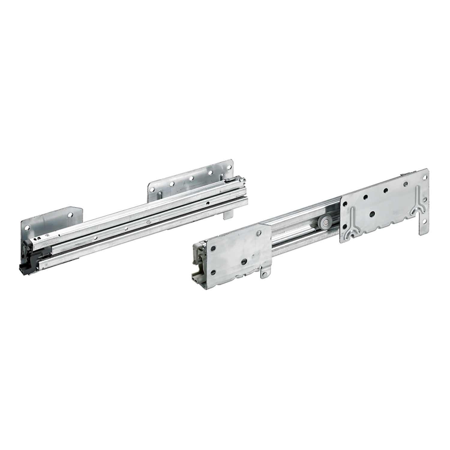 HETTICH Auszugsführung Quadro Duplex 30, Silent System kompatibel, Push to open Silent kompatibel, EB 392 mm, 356 mm, links und rechts
