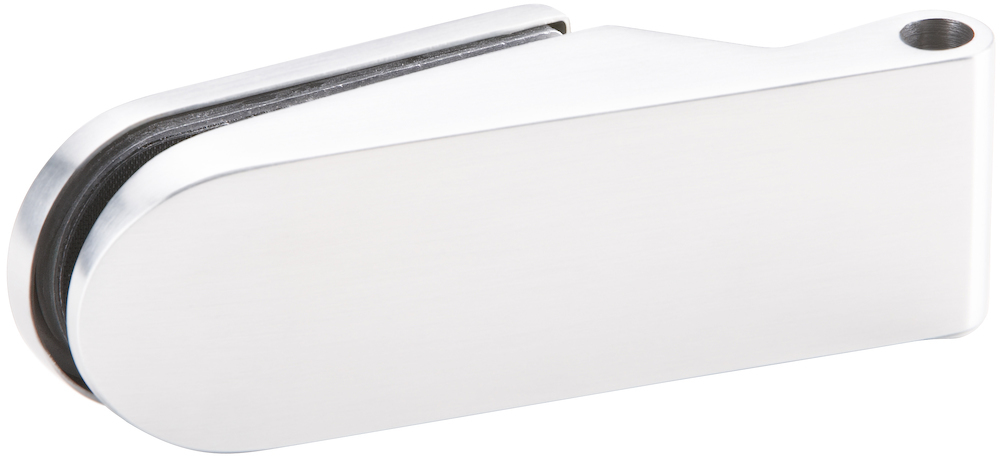 HERMAT Glastürband 6215,2tlg,FT24,rund,naturfarbig eloxiert