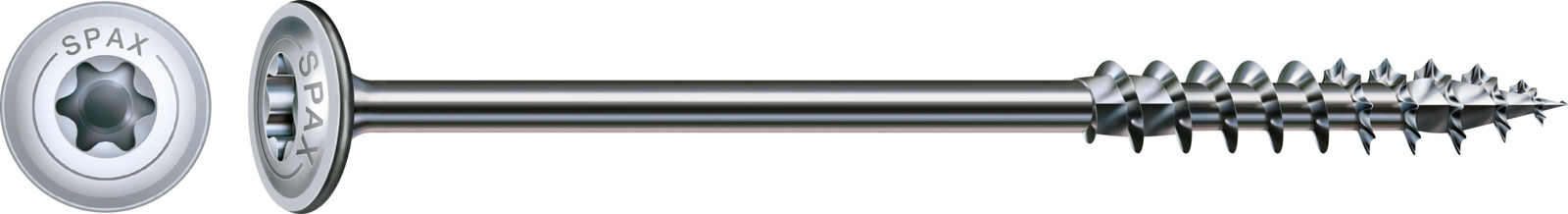 SPAX Tellerkopf T-Star Plus Teil-/Vollgewinde 4CUT WIROX