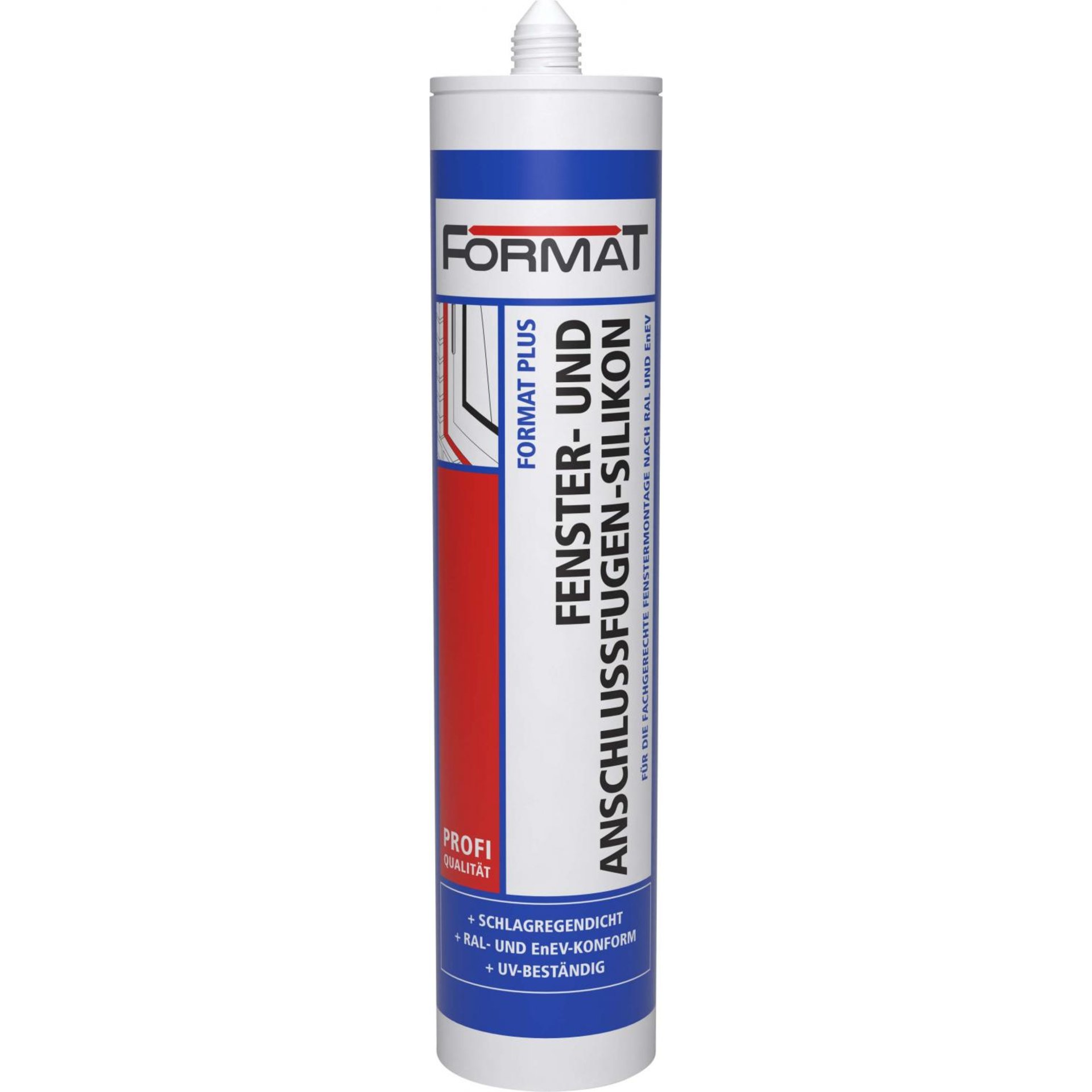 Format Plus Fenster-u. Anschlussfugensilikon 310 ml transparent