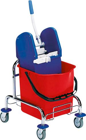 EVO Products Einfachfahreimer verchromt, 1x25l