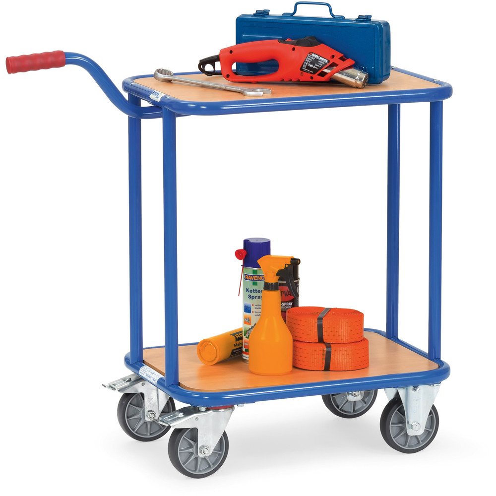 Fetra Griffroller 1164 2 Etagen 250 kg Holzboden TPE-Bereifung