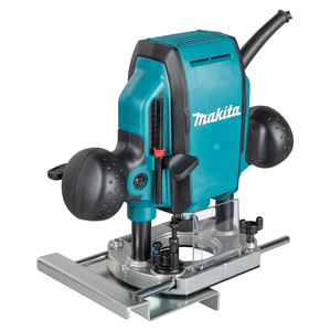 Makita Oberfräse RP0900J 900 Watt 6/8 mm im MAKPAC