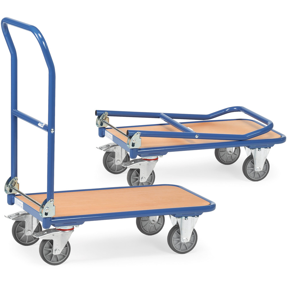 Fetra Klappwagen 1132 250 kg Stahlrohr pulverbeschichtet Holzwerkstoffplatte