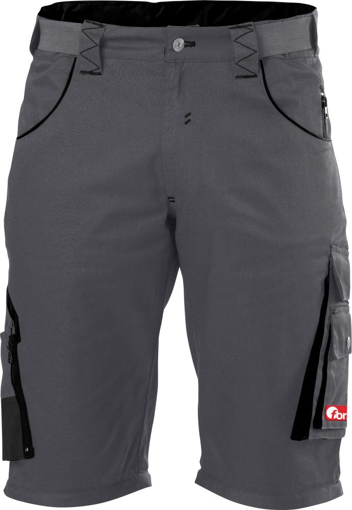 FORTIS FORTIS Herren Bermuda 24,d-grau/schwarz, Gr.56