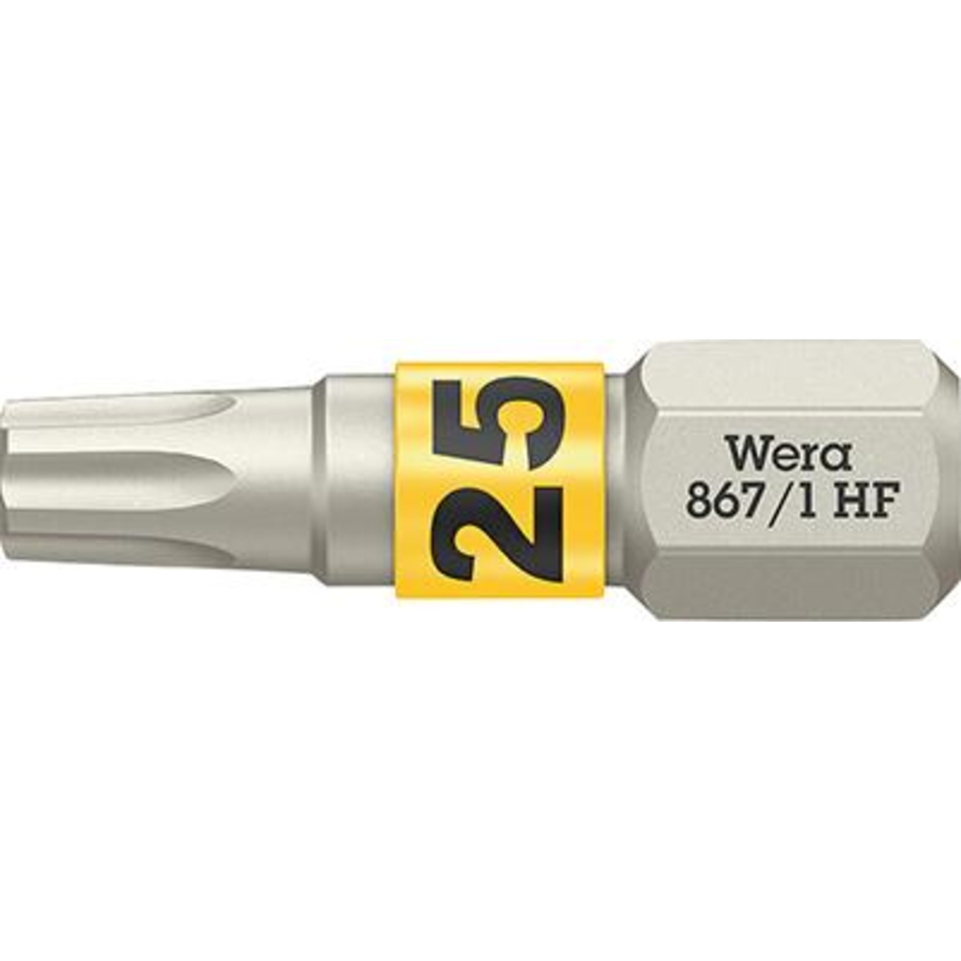Wera TORX® HF Bit 867/1 TX 25 mit Haltefunktion