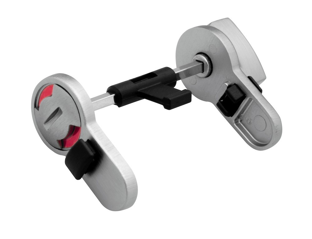 Produktbild DENI® Buntbart-Einsatz 3615,Stahl,0-Schlüssel