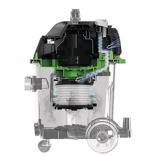 Stürmer Cleancraft Nass-/Trockensauger wetCAT 120 RH 1800 l/min 160 mbar 20 l Kunststoff