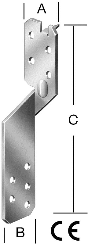 Produktbild Vormann Uni-Sparrenpfettanker 210 send.vz