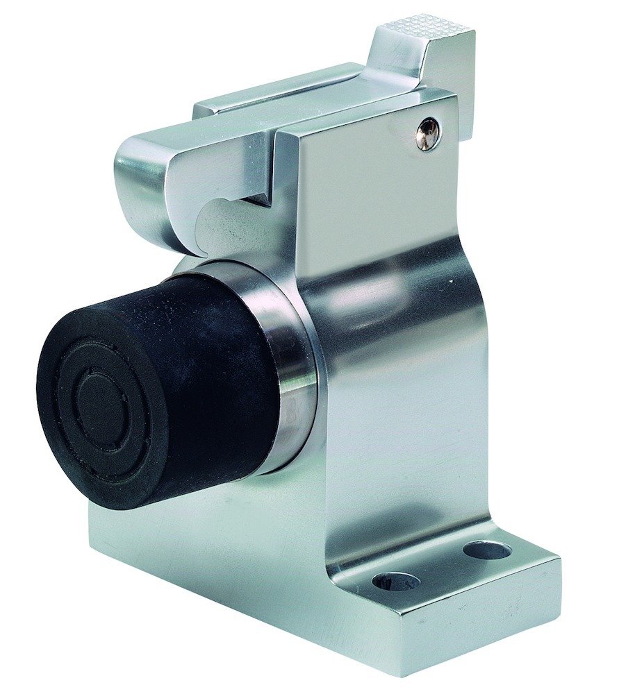 KWS Türfeststeller 1052,H115mm, silberfarben, einbrennlack.