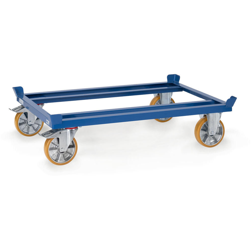 Fetra Paletten-Fahrgestell 22851 1200 kg Polyurethan-Bereifung 1210 x 810 mm