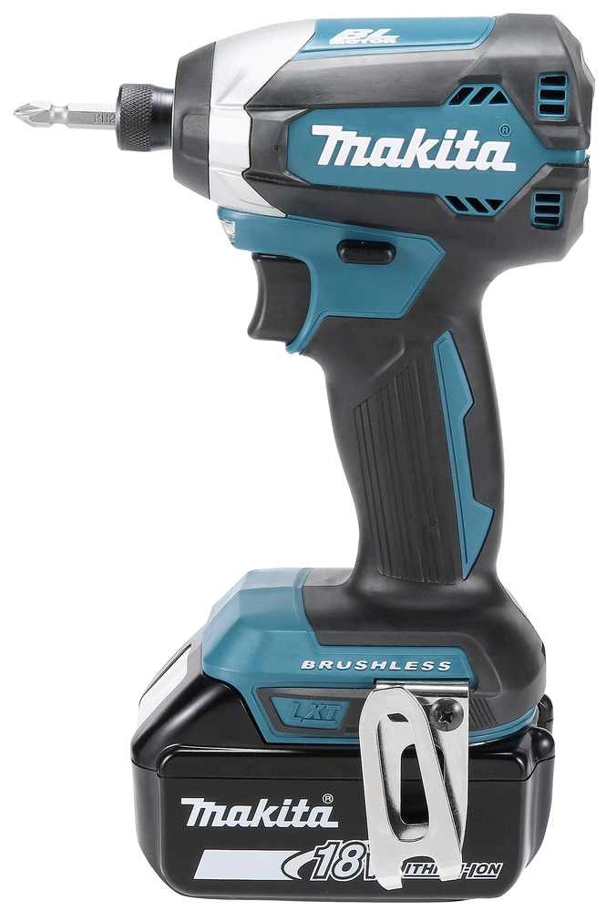 Makita Akku-Schlagschrauber DTD153RTJ 18V 5.0Ah 170Nm bürstenlos mit 2 Akkus und Ladegerät im MAKPAC