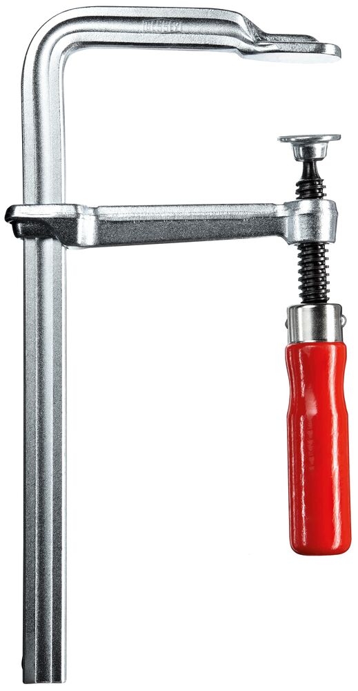 Ganzstahl-Schraubzwinge classiX GS mit bewährtem Holzgriff GS16