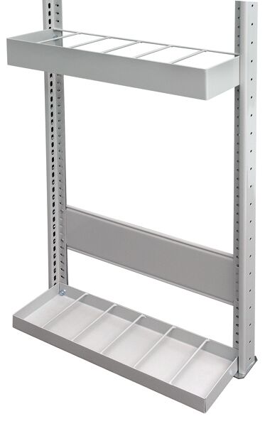 Schulte Gewindestangenhalterung T 500 mm RAL 7035 lichtgrau