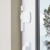 Abus Fenster-Zusatzschloss FTS206 W AL0125 abschließbar, gleichschließend, Stahl weiß Made in Germany, VdS-anerkannt