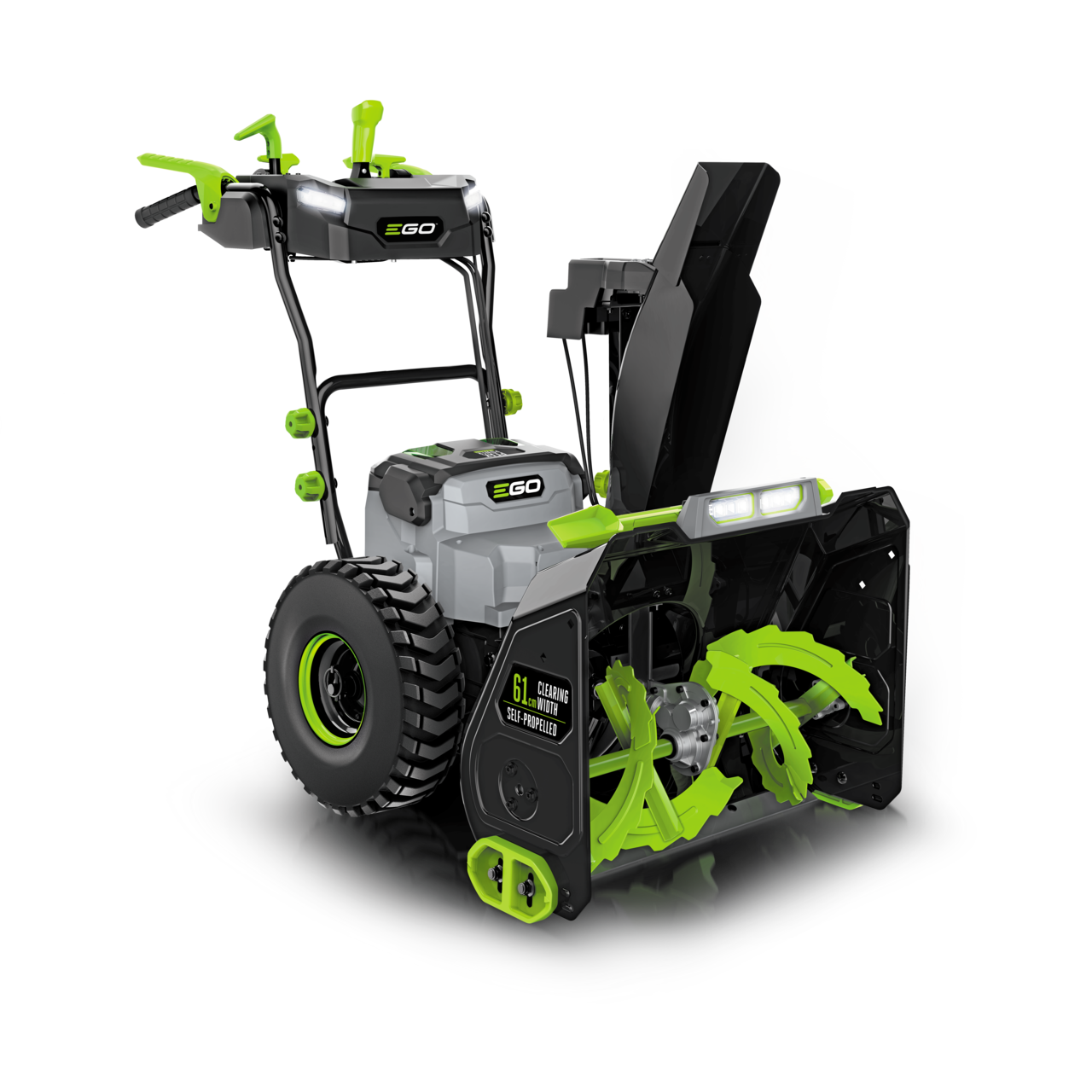 EGO SNT2400E-K2753 Schneefräse 61cm 2-stufig mit Radantrieb und Peak Power™ (Kit)