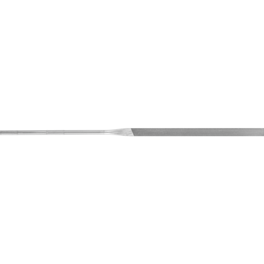Pferd Präzisions-Nadelfeile Flachstumpf 200mm Schweizer Hieb 2, mittel-