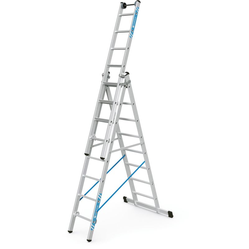 ZARGES Skymaster Plus X - LM-Mehrzweckleiter 3 x 8 Stufen 41578