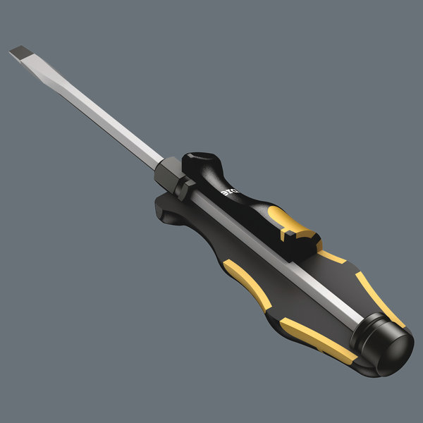 Multicomponent Kraftform handle, Gerät, Schraubenzieher, Werkzeug, Rasiermesser, Waffe