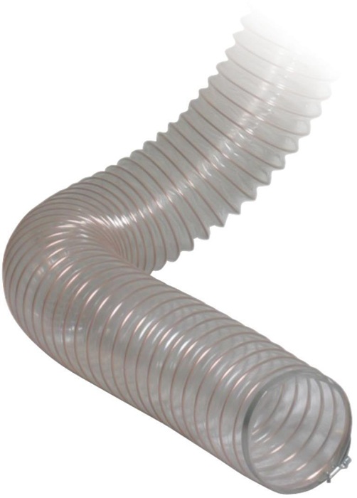 Stürmer HOLZKRAFT Saugschlauch NW 100mm 10 m transparent mit Spirale