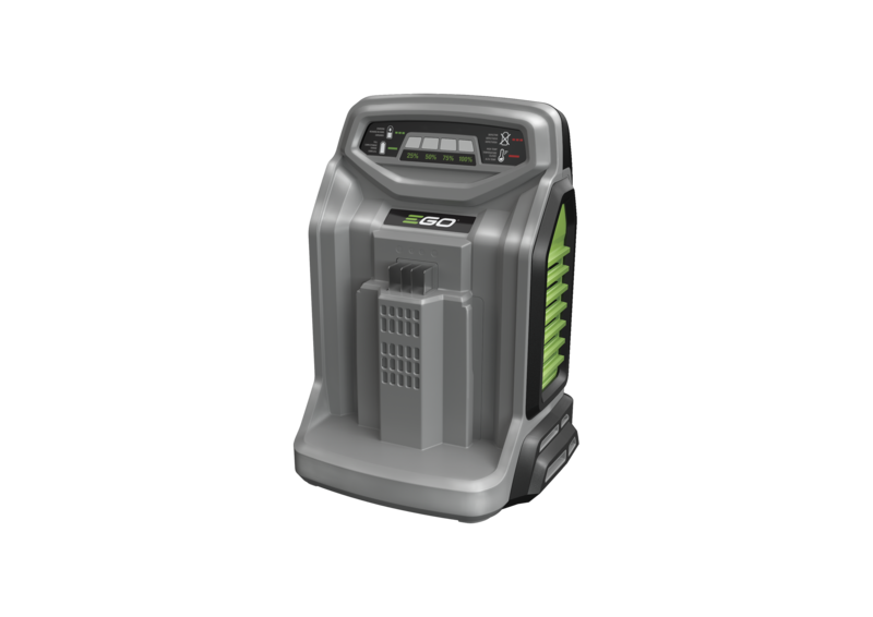 EGO CH5500E Schnellladegerät 550W 56V mit Lüfterkühlung und LED-Anzeige