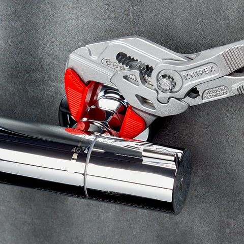 Knipex Schonbacken-Set 86 09 250 V01 für Zangenschlüssel 86 XX 250 (ab 2018) - 3 Paar Kunststoff