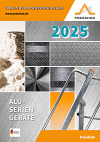 Poeschco Anlegeleiter-Profi 310/311 Aluminium einteilig