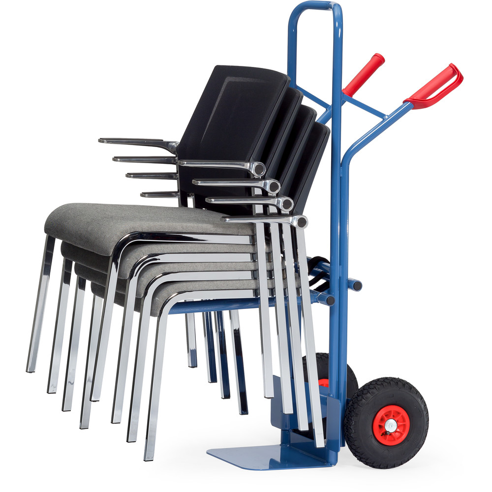 Fetra Stuhlkarre B1335L 300kg Tragkraft Luftbereifung Stahlrohr