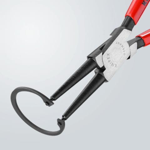 Knipex Sicherungsringzange für Innenringe in Bohrungen 44 11 J3 225 mm
