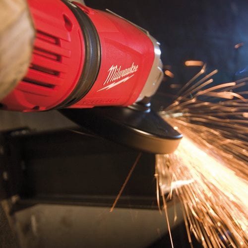 Milwaukee AGVM 24-230 GEX Winkelschleifer 2400W 230mm mit AVS und Kickback-Schutz