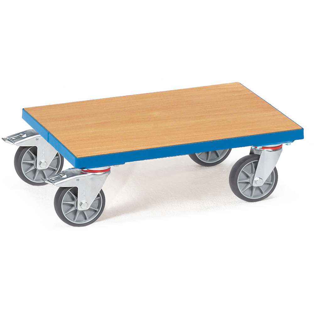 Fetra Eurokasten-Roller 13582 250kg Holz 605x405mm TPE-Bereifung