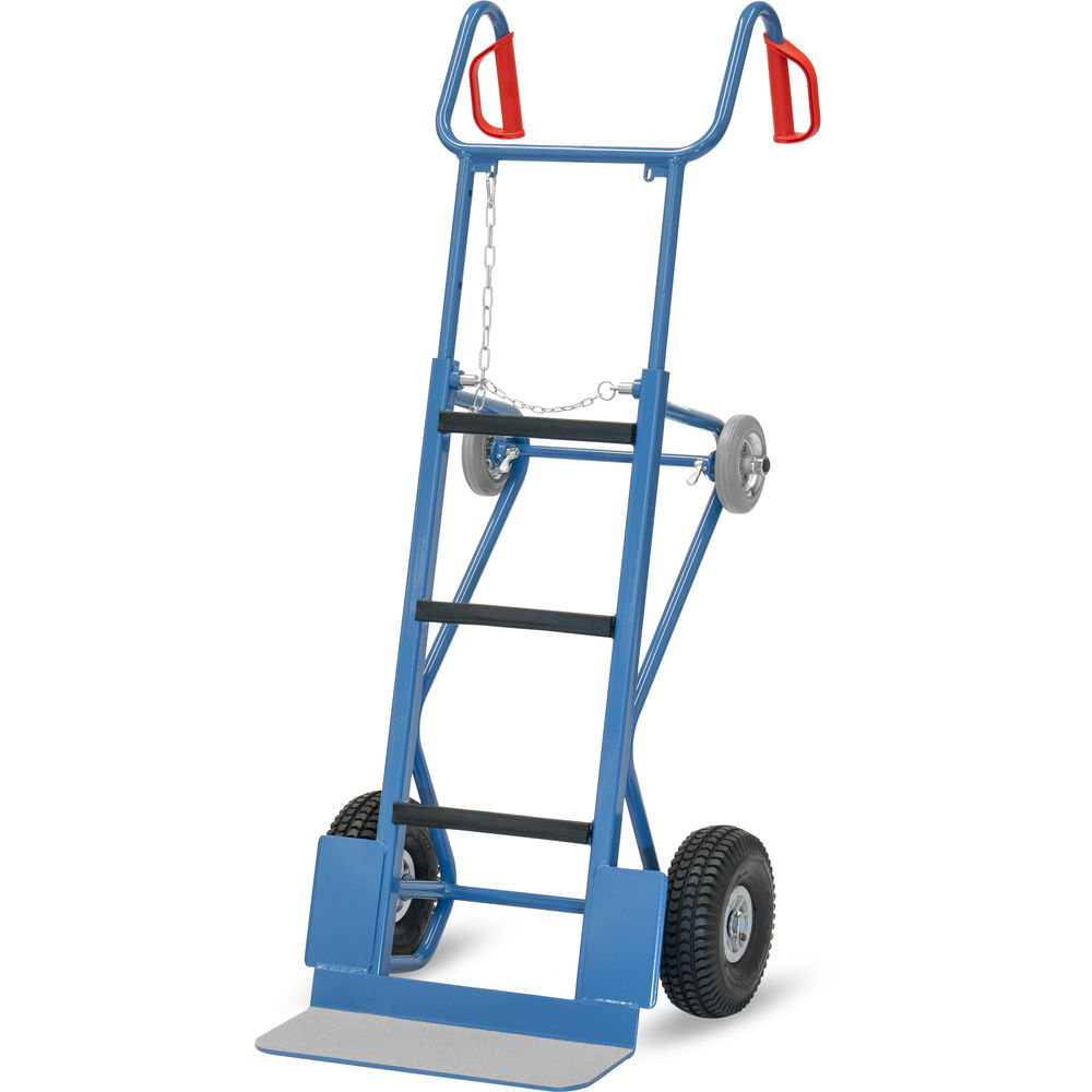 Fetra Transportkarre 11050 Lufträder + Treppensterne Tragholm Spanngurt 400kg