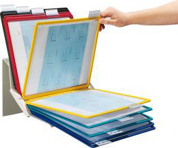 DURABLE Tisch-/Wandhalter VARIO Pro 10, sortiert