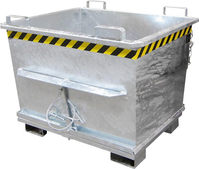 Bauer Südlohn Klappbodenbehälter 700 l B1200xT1040xT970 mm vzk Tragkraft 1500kg Typ BKB 700