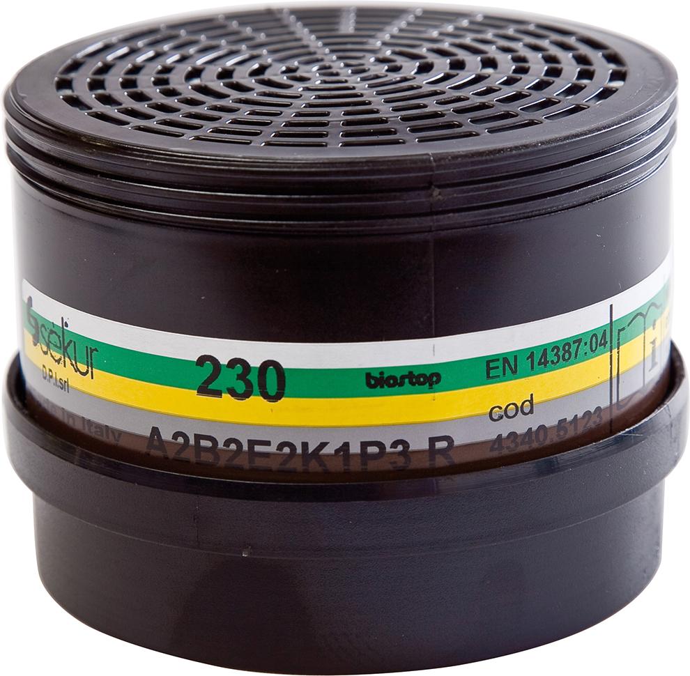 Ekastu Safety Filter 230A2B2E2K1P3R D f.Polimask 230 (Pck.a1St)