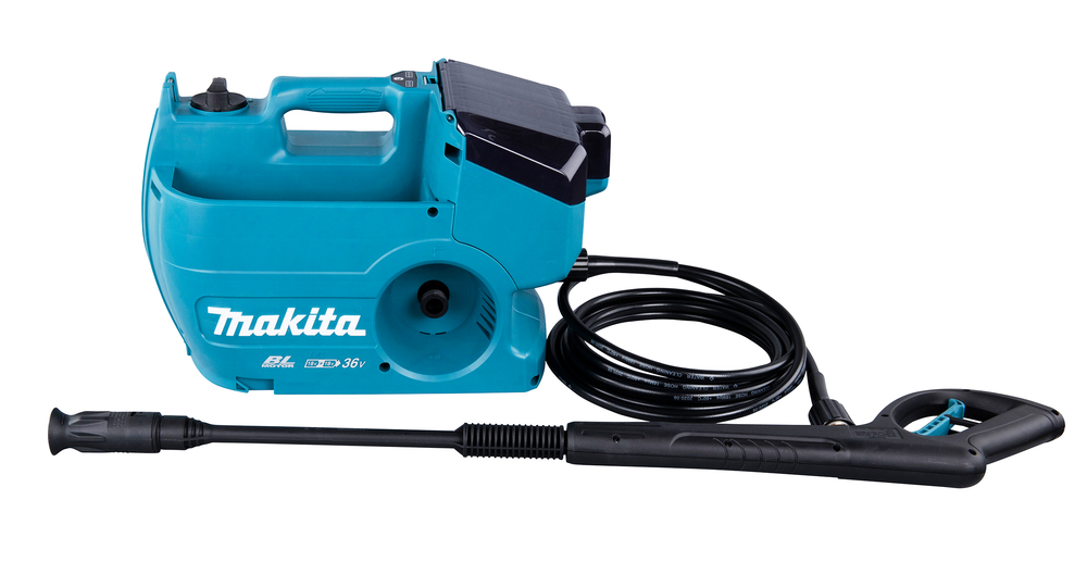 Makita Akku-Hochdruckreiniger DHW080ZK 2x18V 80 bar 50L Tank