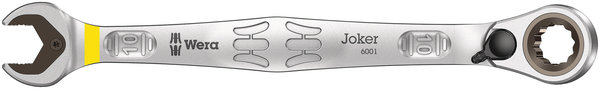 6001 Joker Switch Ratcheting combination wrench, with switch lever, 10 x 159 mm
