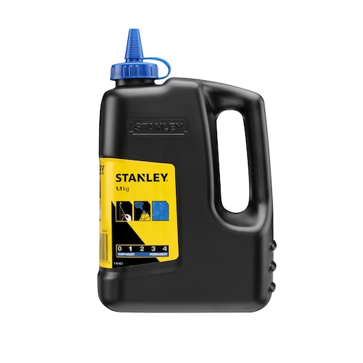 Stanley Schlagschnurkreide 1-47-917, 1000 g, Blau