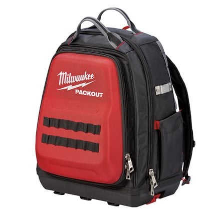 Milwaukee PACKOUT Rucksack 4932471131 1680 DEN Ballistic-Nylon 48 Taschen