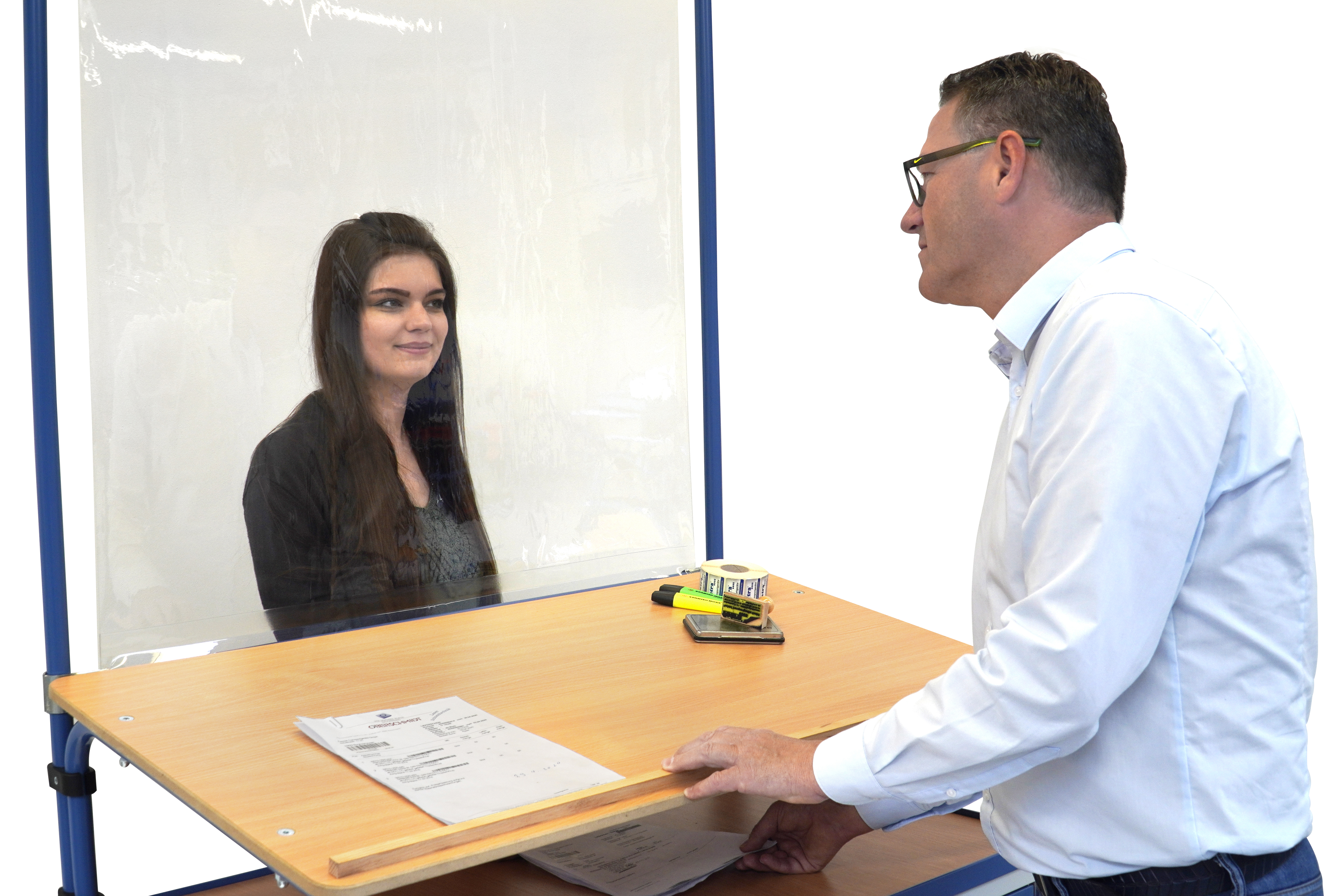 Anbausatz Infektionsschutzrahmen