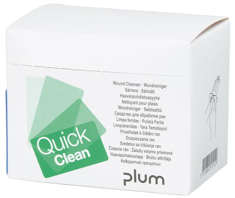 Plum Wundreiniger QuickClean Box mit 20 Stück