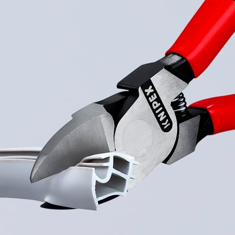 Knipex Seitenschneider 72 01 160 für Kunststoff mit Kunststoff überzogen 160 mm