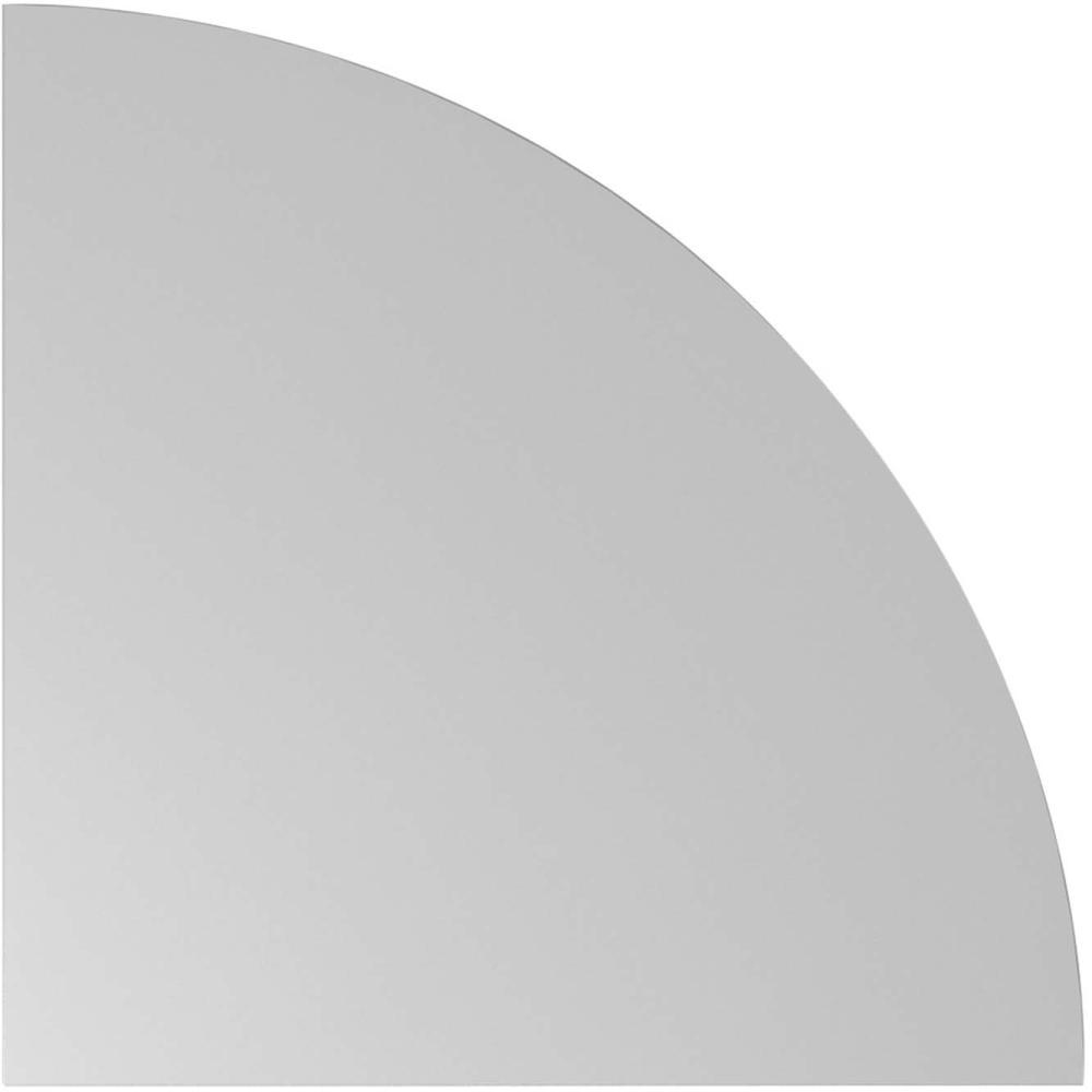 Hammerbacher Eckplatte 90 Grad 800x800 mm Lichtgrau