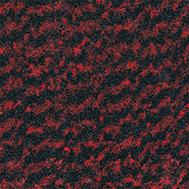 COBA Schmutzfangmatte Vyna-Plush, schwarz-rot