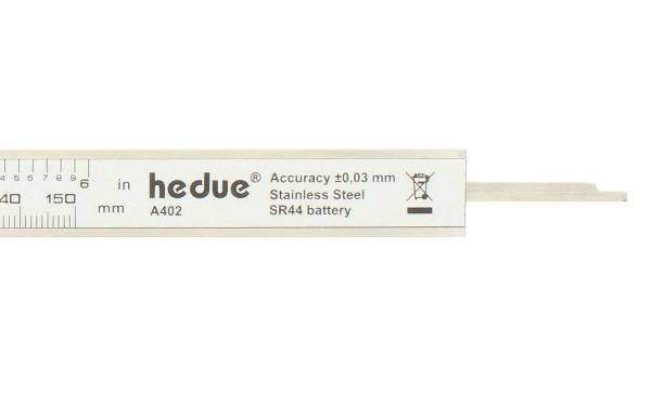 hedue Digital-Messschieber Edelstahl 300 mm A405