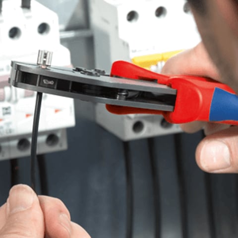 Knipex MultiCrimp® Crimpzange mit Wechselmagazin 97 33 02