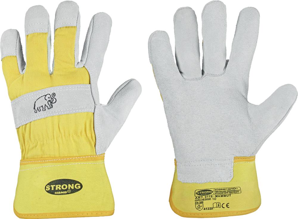 stronghand Spaltlederhandschuh MAMMUT