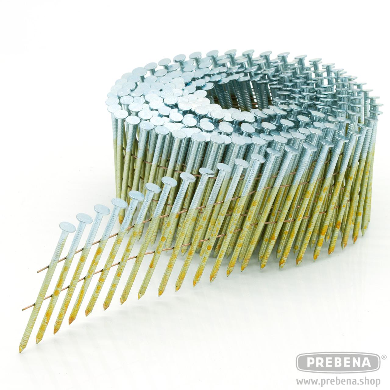 Prebena Coilnägel CNW25/65NKRI Ringschaft verzinkt 65mm 7200 Stück